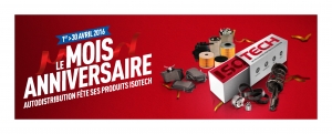 Actualité «ANNIVERSAIRE ISOTECH!» du 01/04/2016